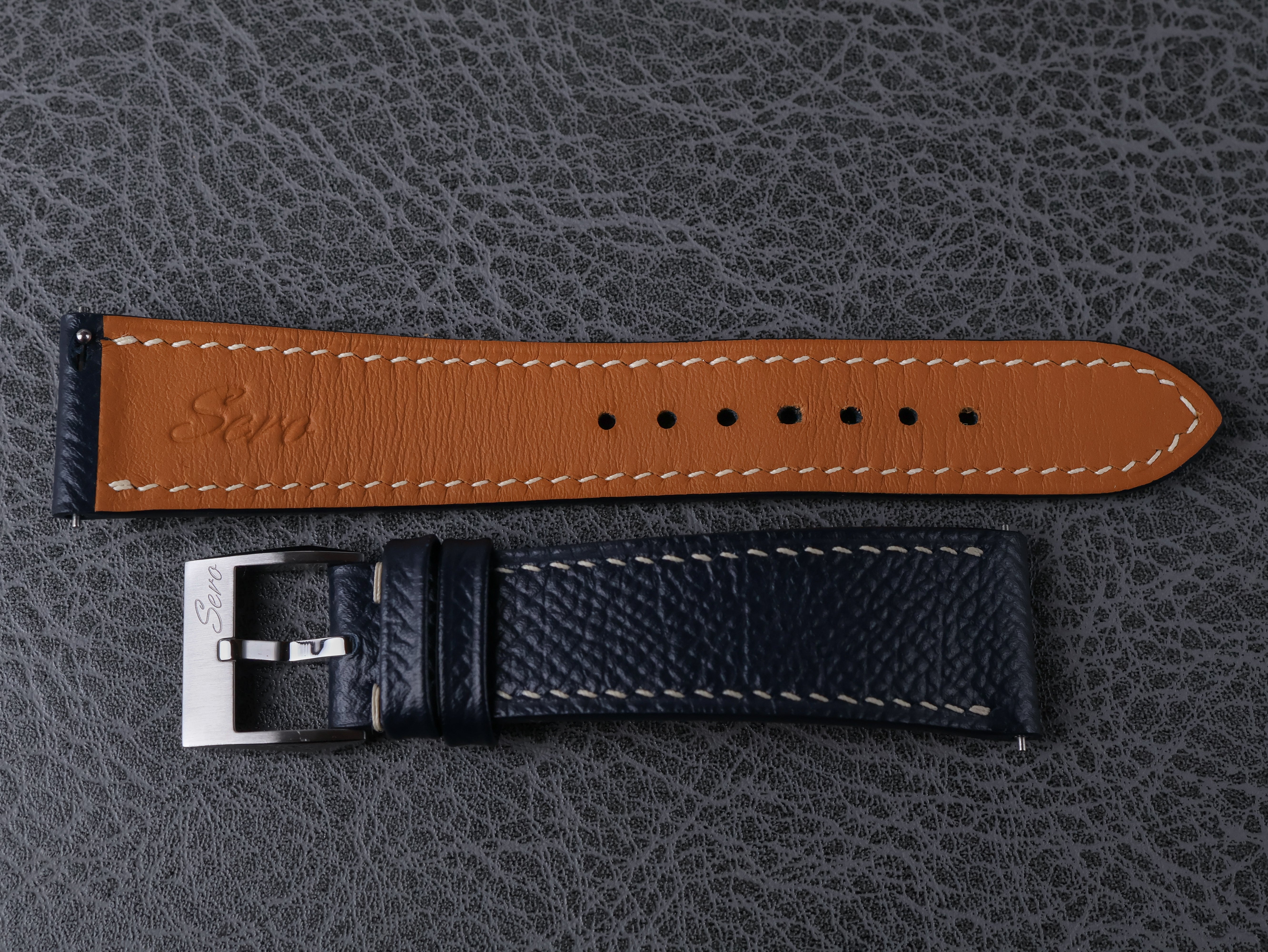 Handmade Epsom Leather Straps