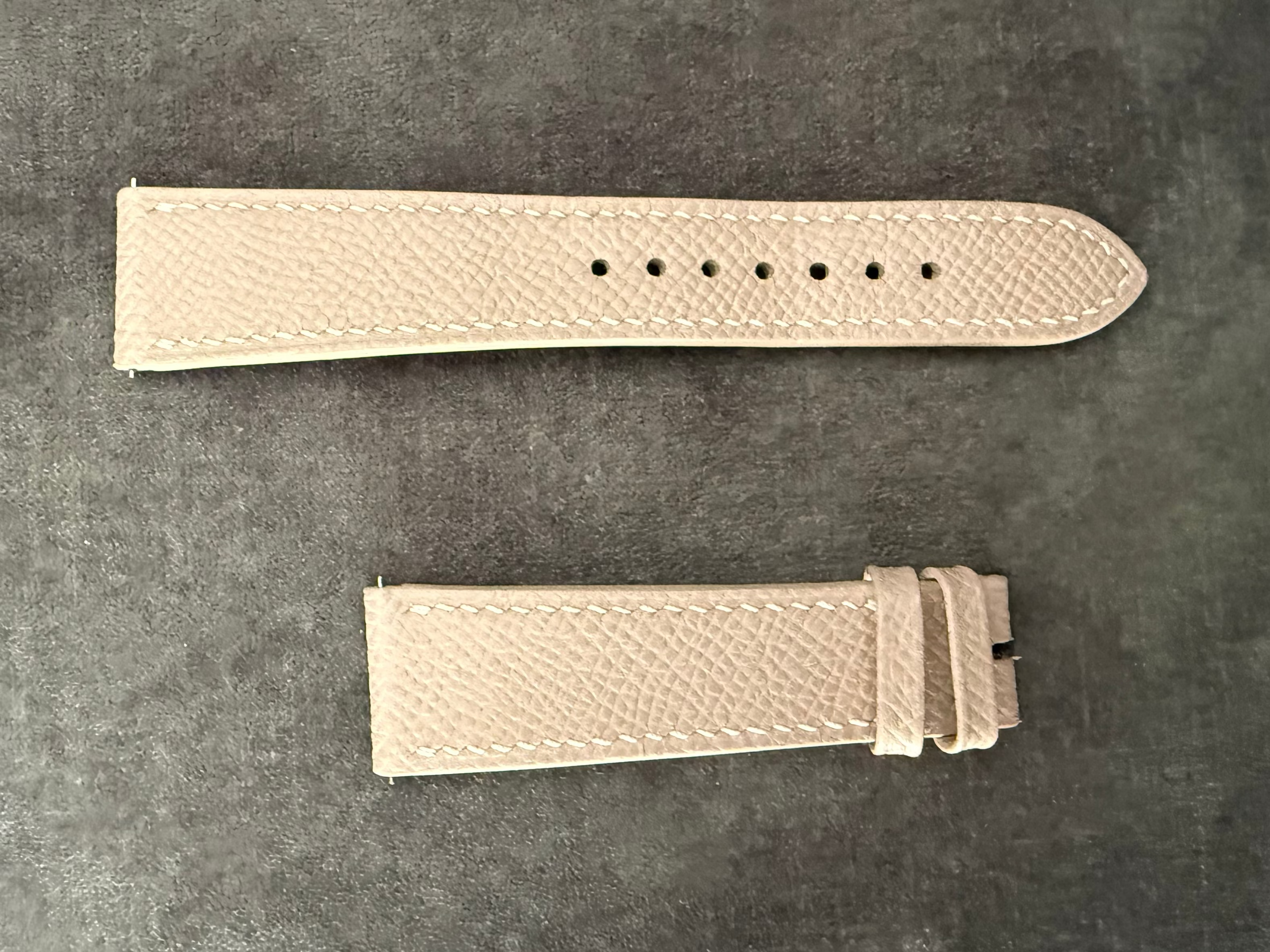 Handmade Epsom Leather Straps