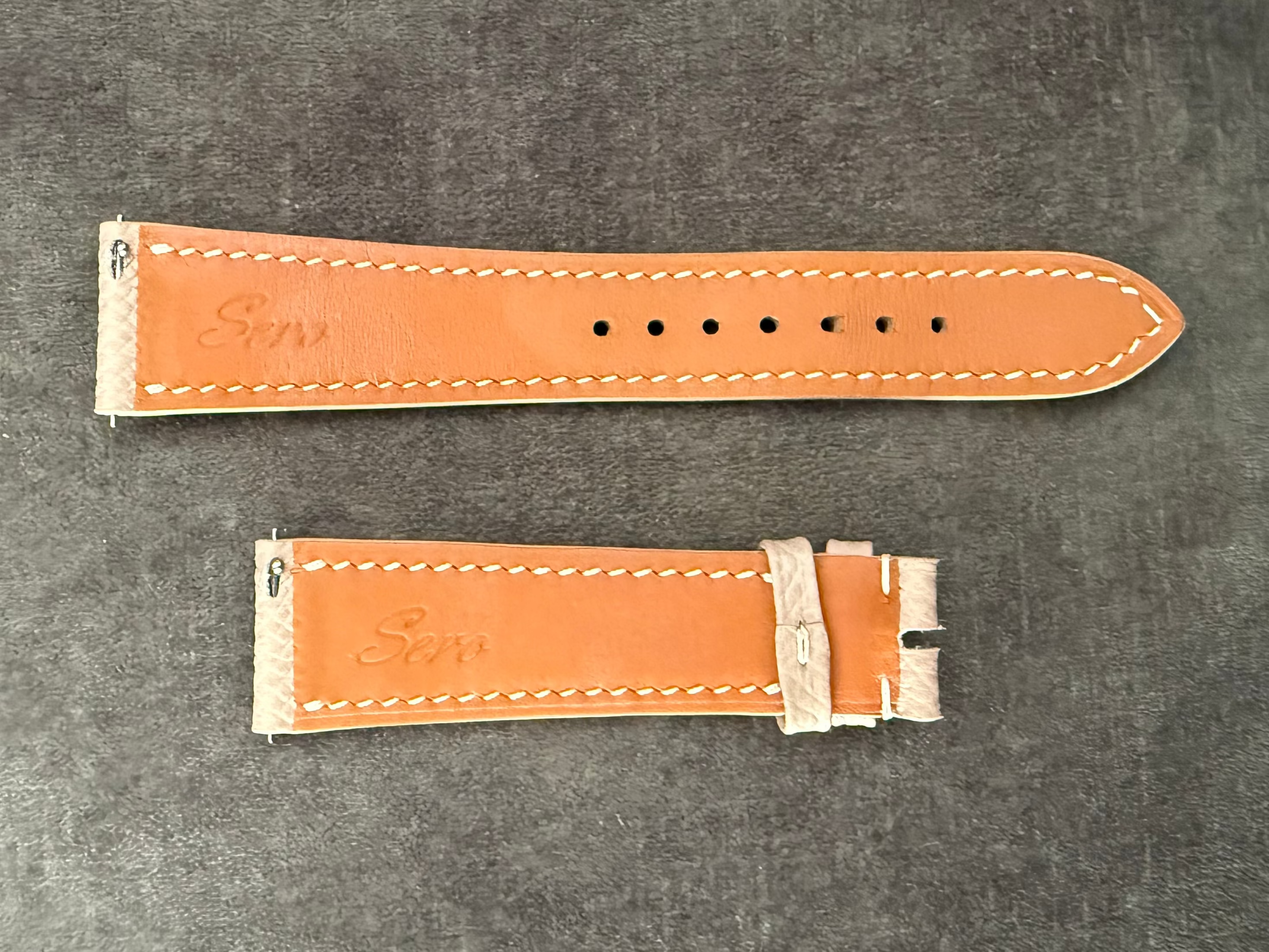 Handmade Epsom Leather Straps