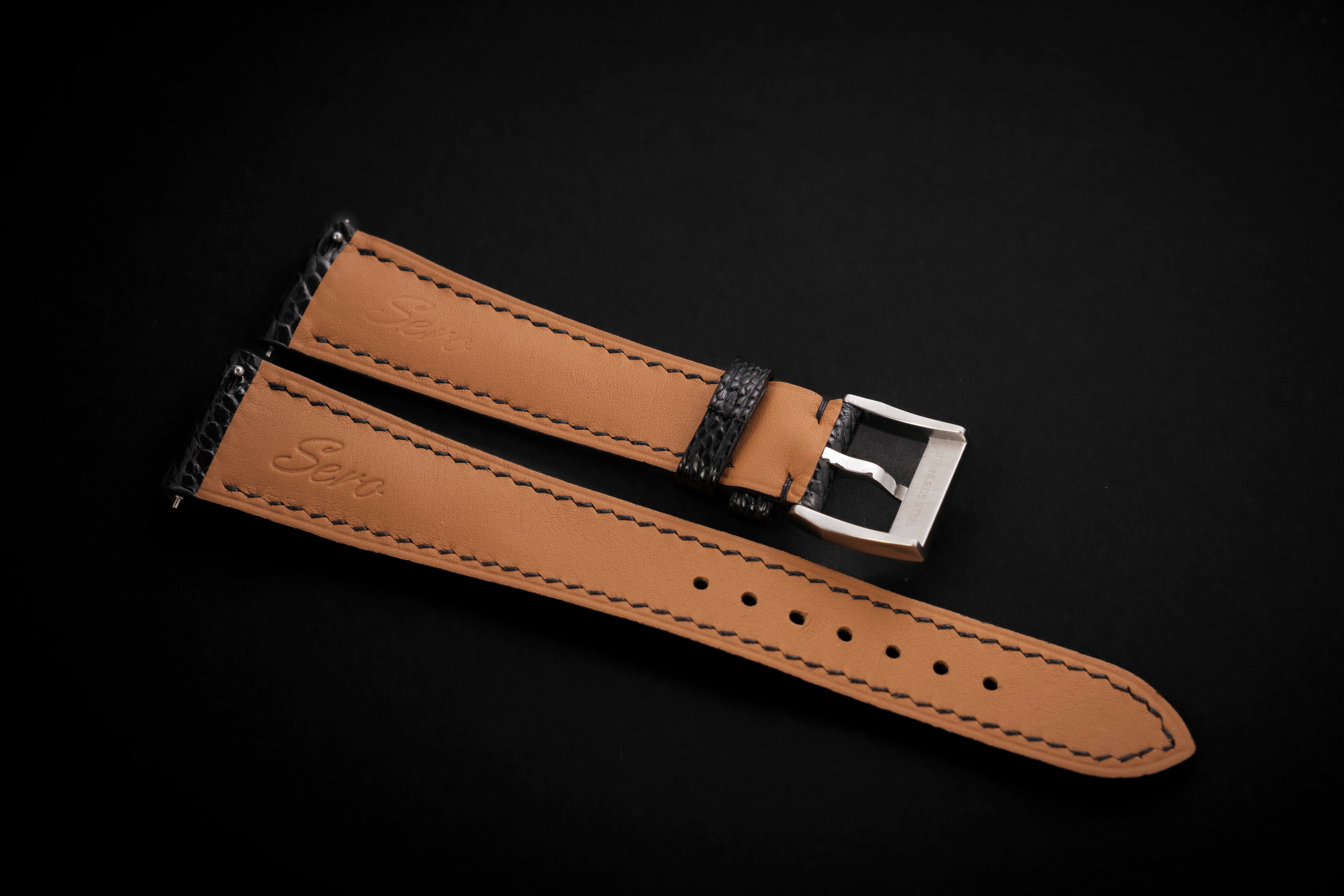 Handmade Ostrich Leather Straps